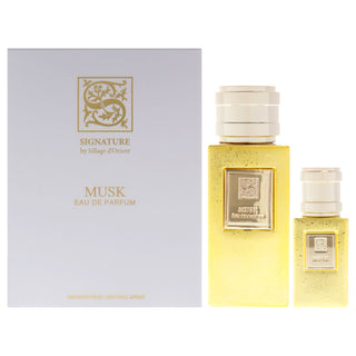 Musk by Sillage d'Orient 3 Pc Gift Set for Unisex - 3.4oz EDP Spray, 0.5oz EDP Spray, Funnel