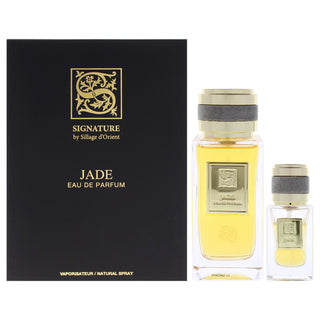 Jade by Sillage d'Orient Unisex 3 Pc Gift Set - EDP Spray & Funnel - 3.4oz & 0.5oz