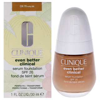 Clinique Even Better Clinical Serum Foundation SPF 20 - CN 78 Nutty for Women - 1 oz Foundation