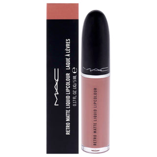 MAC Retro Matte Liquid Lipstick in Burnt Spice for Women - Long Lasting Lip Color
