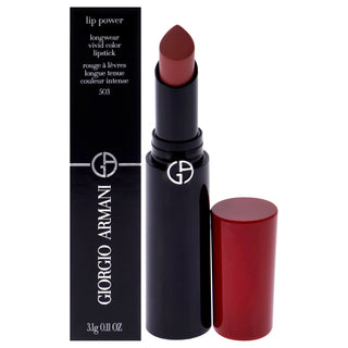Lip Power Longwear Vivid Color Lipstick - 503 Eccentrico by Giorgio Armani for Women - 0.11 oz Lipstick