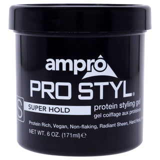 Pro Styl Gel - Super Hold by Ampro for Women - 6 oz Gel