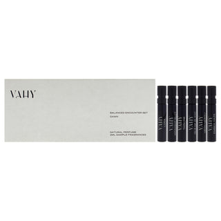 Balanced Encounter Set Dawn by Vahy for Unisex - 6 Pc 0.06oz EDP Spray Vial Collection