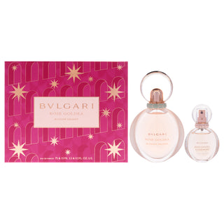 Bvlgari Rose Goldea Blossom Delight Women's 2 Pc Gift Set - EDP Spray - 2.5oz and 0.5oz EDP Spray