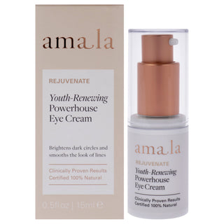 Amala Youth-Renewing Powerhouse Eye Cream for Women - 0.5 oz Cream