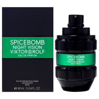 Spicebomb Night Vision by Viktor and Rolf for Men - 3.04 oz EDP Spray - Bold and Seductive Fragrance for Men