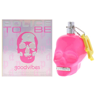 Police To Be Good Vibes for Women - 2.5 oz EDP Spray: Infuse Your Day with Positive Energy