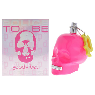 Police To Be Good Vibes Eau de Parfum Spray for Women - 4.2 oz - Fragrance for Women by Police