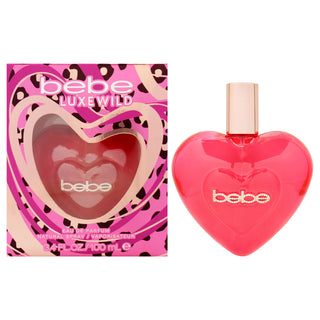 Bebe Luxe Wild by Bebe for Women - 3.4 oz Eau de Parfum Spray - Floral and Seductive Fragrance