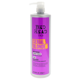 Revitalize Your Blonde Locks with Bed Head Serial Blonde Conditioner by TIGI - 32.8 oz