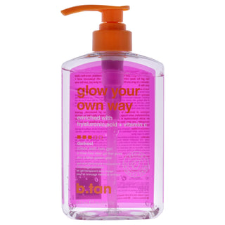 Get a Natural Glow with B.Tan Glow Your Own Way Clear Self Tan Gel for Women - 16 oz