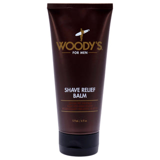 Soothe Your Skin with Woodys Shave Relief Balm for Men - 6 oz Balm