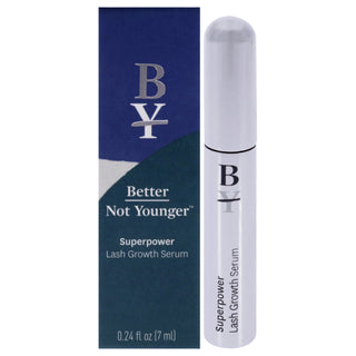 Superpower Lash Serum by Better Not Younger: Revitalize and Strengthen Your Lashes with this Unisex 0.24 oz Serum