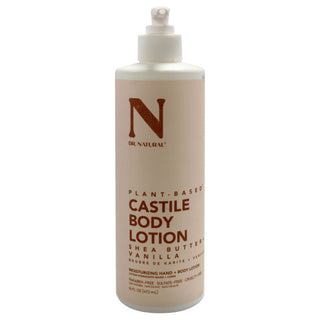 Dr. Natural Castile Body Lotion with Shea Butter and Vanille - 16 oz Unisex Body Lotion
