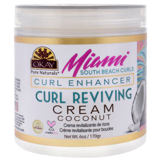 Miami South Beach Curls Curl Enhancing Cream for Women - 6 oz by Okay
