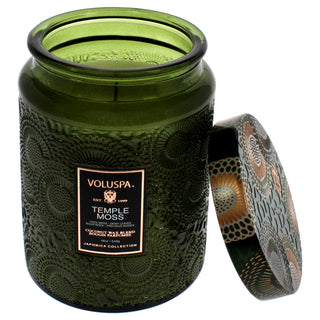 Voluspa Japonica Collection Large Temple Moss Candle for Unisex - 18 oz