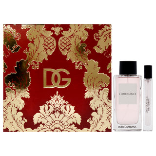 LImperatrice by Dolce and Gabbana for Women - 2 Pc Gift Set 3.3oz EDT Spray, 0.33oz EDT Spray
