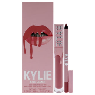 Get Flawless Lips with Kylie Cosmetics Velvet Lip Kit - 305 Harmony for Women - 2 Pc Set of Velvet Liquid Lipstick and Lip Liner