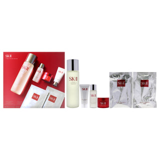 SK-II Pitera Bestsellers Set for Unisex - 6 Pc Facial Treatment Essentials