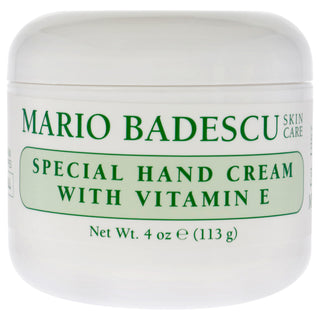 Mario Badescu Vitamin E Hand Cream - 4 oz Cream for Unisex