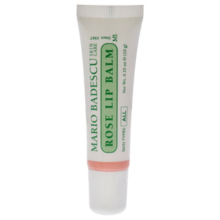 Mario Badescu Rose Lip Balm for Women - 0.35 oz Lip Balm - Moisturizing Lip Treatment