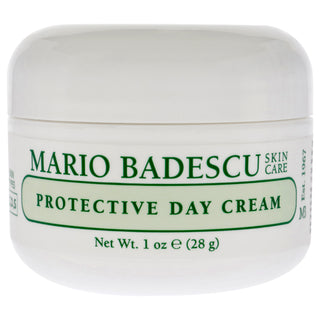 Mario Badescu Protective Day Cream for Unisex - Lightweight 1 oz Moisturizer for Hydrated Skin