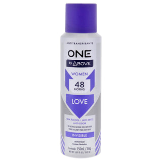 48 Hours One Antiperspirant Deodorant - Love by Above for Women - 3.03 oz Deodorant Spray