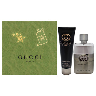 Gucci Guilty by Gucci for Men - 2 Pc Gift Set 1.6oz EDT Spray, 1.6oz Body Lotion