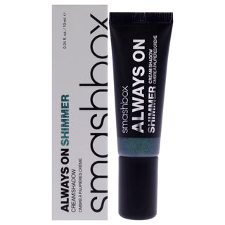 SmashBox Always On Shimmer Cream Eye Shadow in Emerald for Women - 0.34 oz Eye Shadow