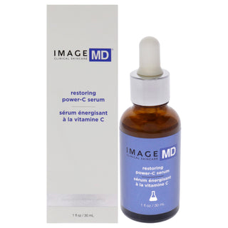 MD Restoring Power C Serum by Image for Women - 1 oz Serum | Vitamin C Serum for Brightening and Hydrating Skin