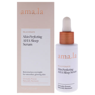 Skin Perfecting AHA Sleep Serum by Amala for Women - 1 oz Serum