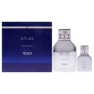 Atlas by Tumi for Men 2 Pc Gift Set - 6.8oz EDP Spray and 1oz EDP Spray