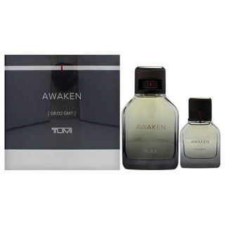 Awaken by Tumi for Men - 2 Pc Gift Set with 6.8oz and 1oz EDP Spray