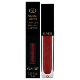 Crystal Lights Lip Gloss - 512 Carnelian by GA-DE for Women - 0.2 oz Lip Gloss