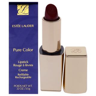 Estee Lauder Pure Color Creme Lipstick - 541 La Noir for Women - 0.12 oz Refillable Lipstick