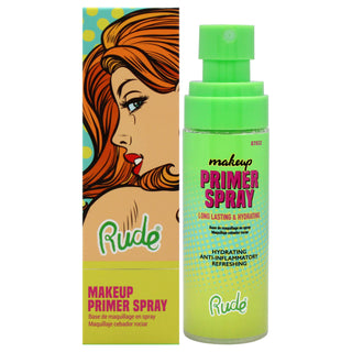 Makeup Primer Spray by Rude Cosmetics for Women - 2.028 oz Primer