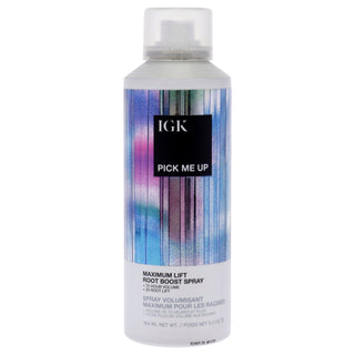 IGK Pick Me Up Maximum Lift Root Spray - 5 oz Hair Spray for Unisex