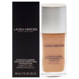 Laura Mercier Flawless Lumiere Radiance-Perfecting Foundation - 5W1 Amber for Women - 1 oz Foundation, Long-Lasting and Lightweight Formula
