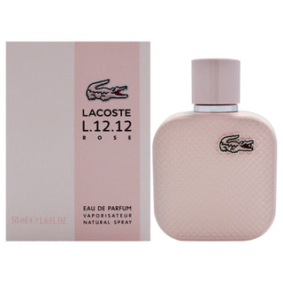 Lacoste Eau De L.12.12 Rose by Lacoste for Women - 1.6 oz EDP Spray