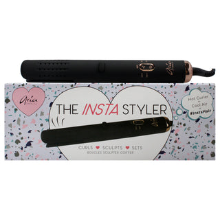 Aria Beauty Insta Styler Ceramic Hair Curler in Black - Women's 1 Pc Curling Iron