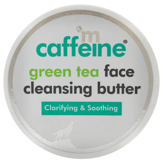 Green Tea Face Cleansing Butter by mCaffeine for Unisex - 3.5 oz Cleanser