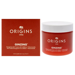 Ginzing Energizing Gel Cream by Origins for Unisex - 2.5 oz Cream