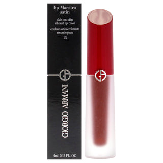 Lip Maestro Satin Lipstick - 13 Gala Night by Giorgio Armani for Women - 0.13 oz Lipstick