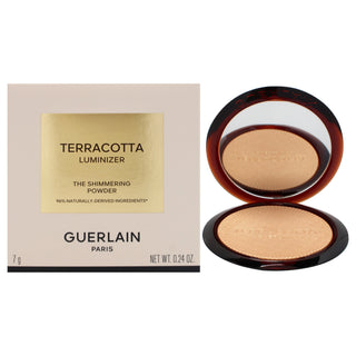 Guerlain Terracotta Luminizer Shimmering Powder in Warm Gold - 0.24 oz for Women