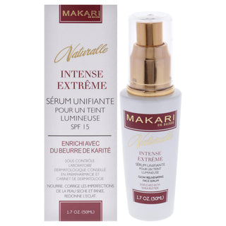 Makari Intense Extreme Glow Rejuvenating Face Serum SPF 15 for Women - 1.7 oz Serum