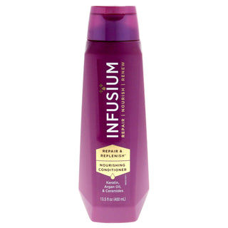 Infusium Repair and Replenish Nourishing Conditioner for Unisex - 13.5 oz - Infused with Hydrating Ingredients for Strong, Healthy Hair