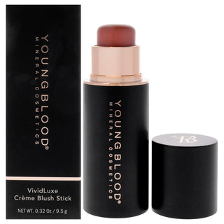 Youngblood VividLuxe Creme Blush Stick in Tiramisu for Women - 0.32 oz Blush