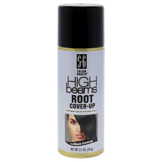 High Beams Root Cover-Up Temporary Spray - 36 Black by Salon Grafix for Unisex - 2.7 oz Hair Color