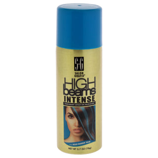 High Beams Intense Temporary Spray - 23 Blue by Salon Grafix for Unisex - 2.7 oz Hair Color