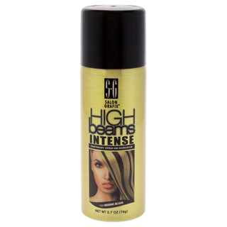 High Beams Intense Temporary Spray - 30 Brown Black by Salon Grafix for Unisex - 2.7 oz Hair Color